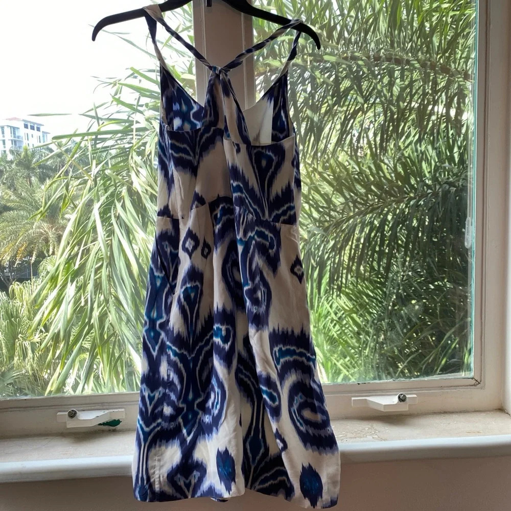 Banana Republic Silk Tye Dye Dress - Picture 6 of 12